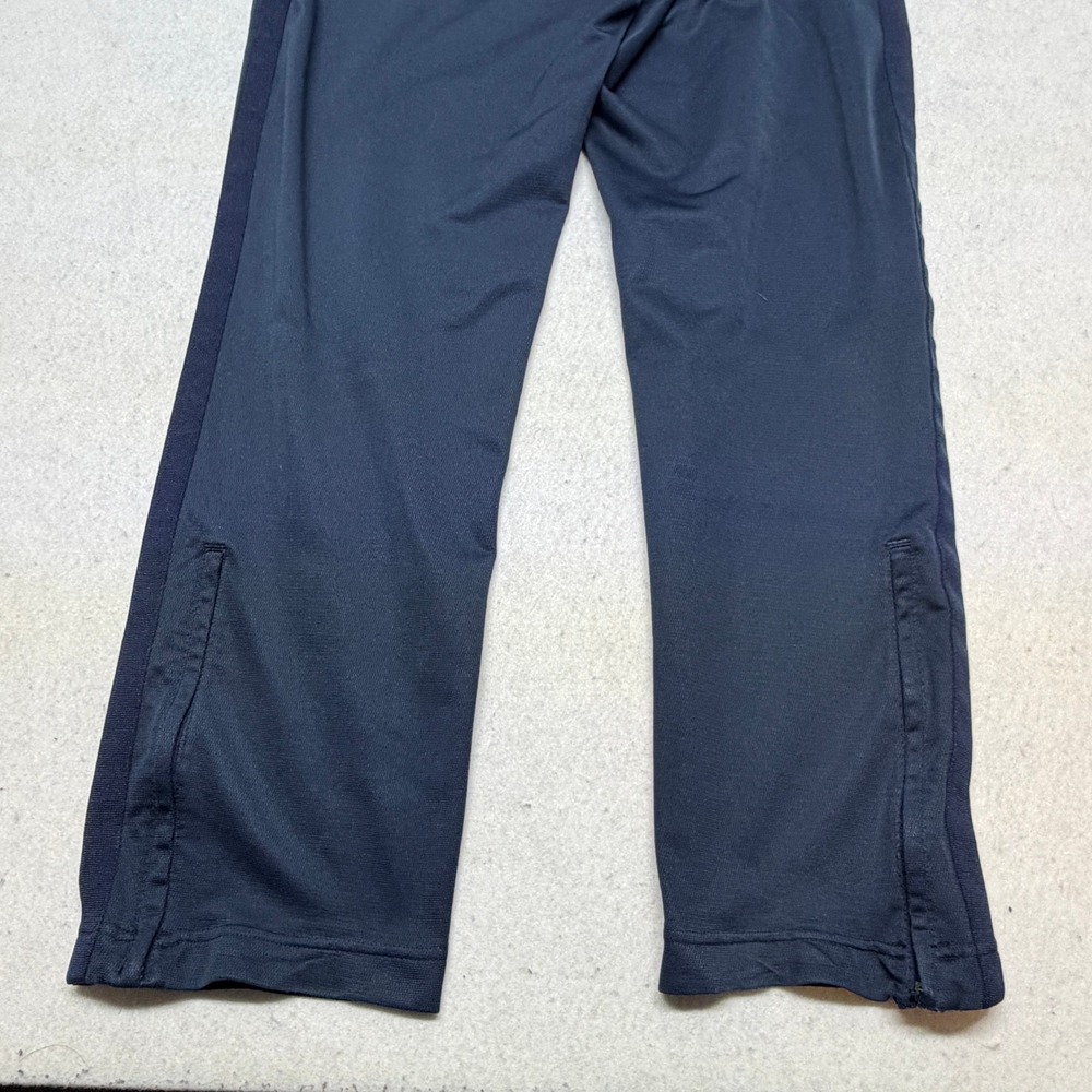 Vintage Nike Track Pants Navy Blue Y2K Baggy Skater Zipped Cuffs Mens Large - Picture 12 of 12